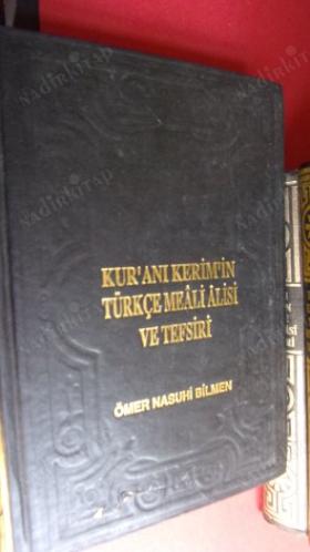 KUR'ANI KERİM'İN TÜRKÇE MEALİ ALİSİ VE TEFSİRİ -CİLT-1-2-3-4-5-6-7-8- TAKIM.
