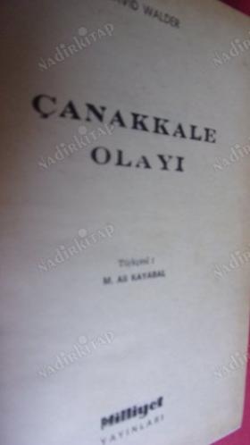 ÇANAKKALE OLAYI