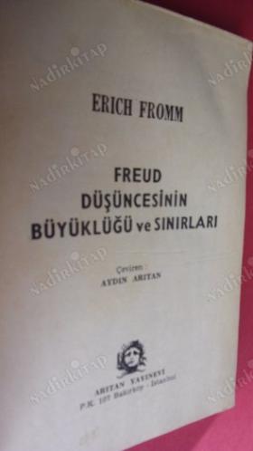 FREUD DÜŞÜNCESİNİN BÜYÜKLÜĞÜ VE SINIRLARI