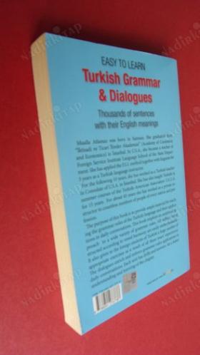 TURKISH GRAMMAR & DIALOGUES thousands of sentences with their english meanings
