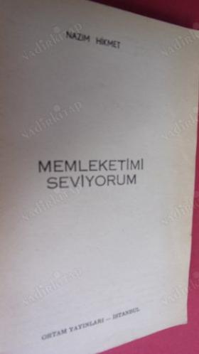 MEMLEKETİMİ SEVİYORUM / Dört Hapishaneden * Benerci Kendini Neden Öldürdü * Merhaba Çocuklar * Bizi Esir Ettiler ( Birinci Basım )