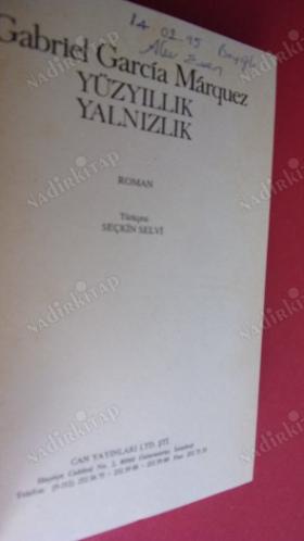 YÜZYILLIK YALNIZLIK -