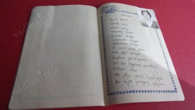 1971 yıllarının özel hatıra defteri