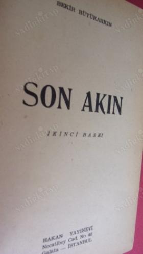 SON AKIN BEKİR BÜYÜKARKIN