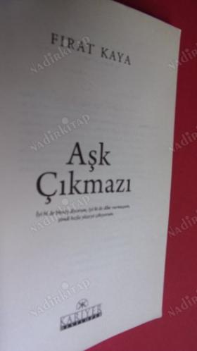 AŞK ÇIKMAZI