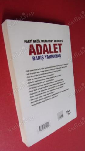 PARTİ DEĞİL MEMLEKET MESELESİ ADALET