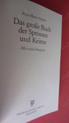 Das große Buch der Sprossen und Keime