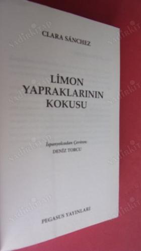LİMON YAPRAKLARININ KOKUSU