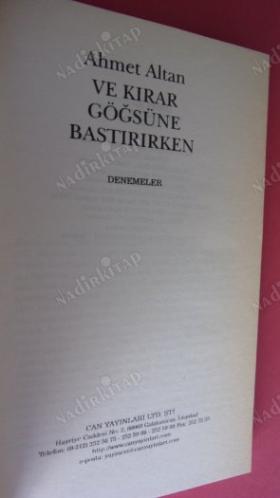 VE KIRAR GÖĞSÜNE BASTIRIRKEN