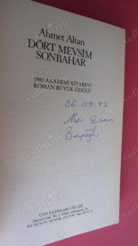 DÖRT MEVSİM SONBAHAR