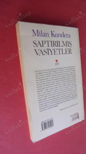 SAPTIRILMIŞ VASİYETLER