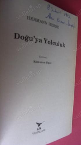 DOĞUYA YOLCULUK