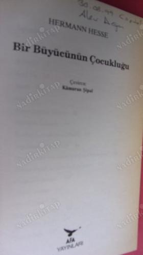 BİR BÜYÜCÜNÜN ÇOCUKLUĞU