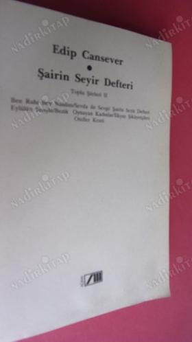 ŞAİRİN SEYİR DEFTERİ TOPLU ŞİİRLERİ- II