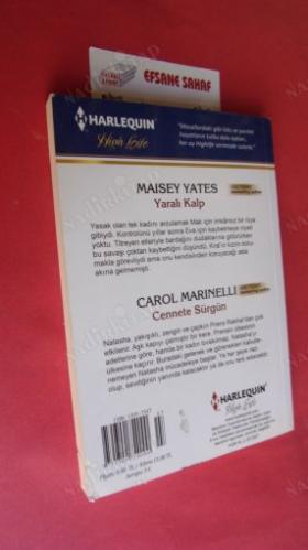 HARLEQUIN HİGH LİFE İKİ ROMAN BİR ARADA YARALI KALP-CENNETE SÜRGÜN