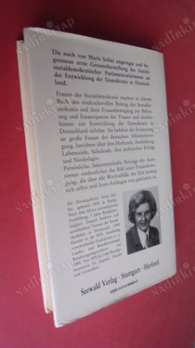 Frauen'in der Politik Die Sozialdemokratinnen. ( Kdınlar tarih Yazıyor. Sosyal demokraside kadınlar )