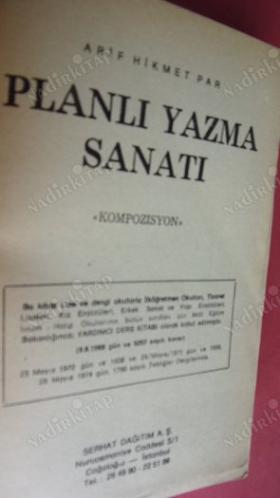 PLANLI YAZMA SANATI KOMPOZİSYON