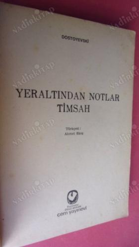 Yeraltından Notlar -Timsah