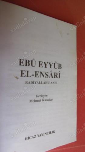 EYYÜB SULTAN - Ebu Eyyüb el - Ensari