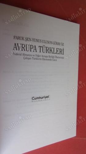 AVRUPA TÜRKLERİ