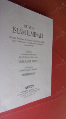 BÜYÜK İSLAM İLMİHALİ