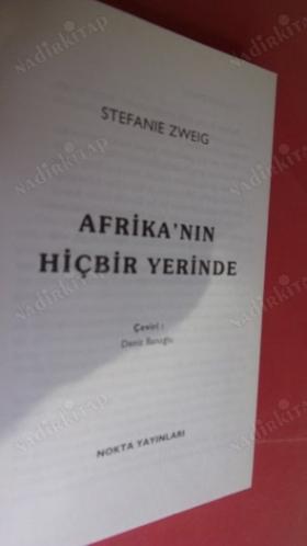 AFRİKA'NIN HİÇBİR YERİNDE