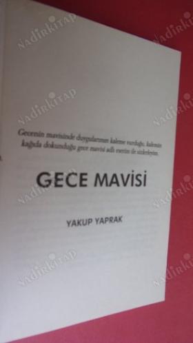 GECE MAVİSİ