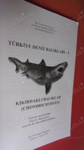 E.Ü. TÜRKİYE DENİZ BALIKLARI 1 (KIKIRDAKLI BALIKLAR-CHONDRICHTYES)