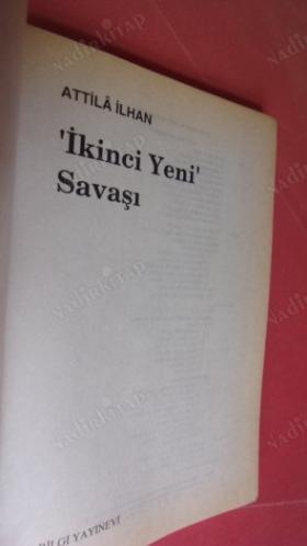 İKİNCİ YENİ SAVAŞI // 3. BASIM //
