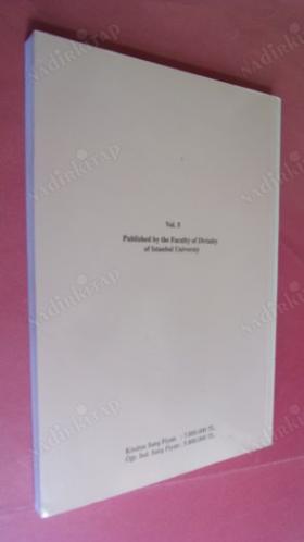 İstanbul Üniversitesi İlahiyat Fakültesi Dergisi / Review of the Faculty of Divinity of Istanbul University Sayı .5.yıl.2002