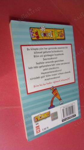 EĞLENCELİ BİLİM 94 - GÜN GÜN BİLİM TAKVİMİ SERHAN BÜYÜKKEÇECİ