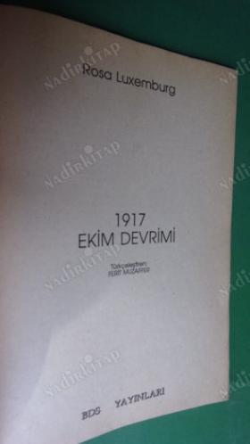 1917 EKİM DEVRİMİ