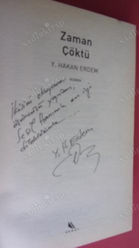 ZAMAN ÇÖKTÜ // İLK BASIM - İMZALI //