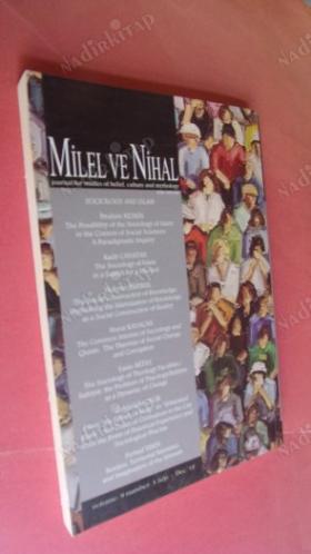 Milel ve Nihal (İnanç, Kültür ve Mitoloji Araştırmaları Dergisi) Cilt:9 SAYI:3 EYLÜL-ARALIK.2012