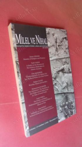 Milel ve Nihal ( İnanç, Kültür ve Mitoloji Araştırmaları Dergisi ) Cilt: 13, Sayı: 2 - 2016