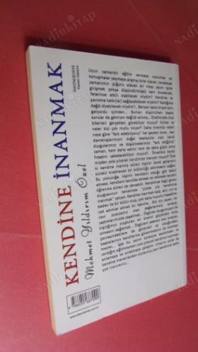 KENDİNE İNANMAK // İMZALI //