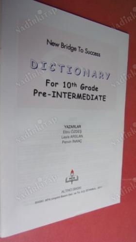 NEW BRIDGE TO SUCCESS FOR GRADE 10 PRE-INTERMEDIATE