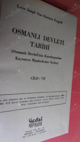OSMANLI DEVLETİ TARİHİ // CİLT.7.ve. 8...//Osmanlı Devleti'nin Kuruluşundan Kaynarca Muahedesine Kadar..