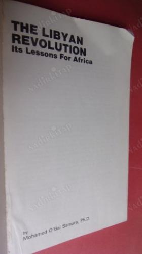 The Libyan revolution: Its lessons for Africa