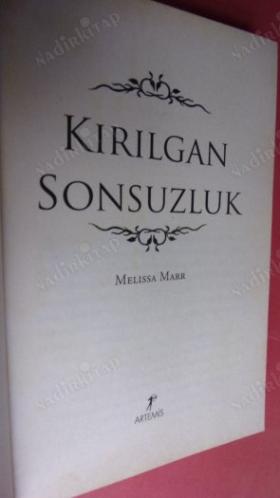 KIRILGAN SONSUZLUK . İLK BASIM .