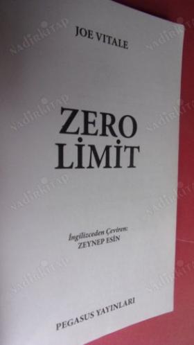 ZERO LİMİT - HAYATINIZI BÜTÜN SINIRLARI KALDIRIN