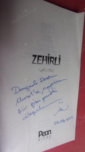 ZEHİRLİ - İLK BASIM - İMZALI -