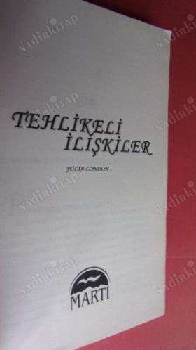TEHLİKELİ İLŞKİLER - İLK BASIM.