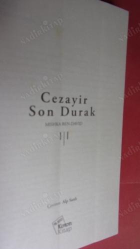 CEZAYİR SON DURAK Casus Romanı - İLK BASIM..