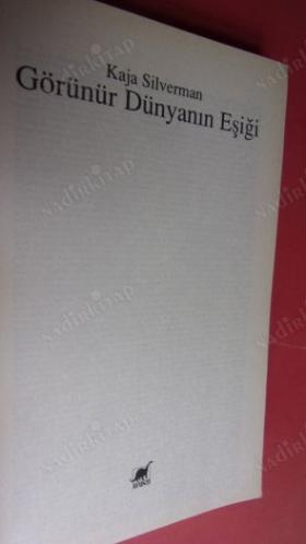 GÖRÜNÜR DÜNYANIN EŞİĞİ Birinci -- BASIM ..