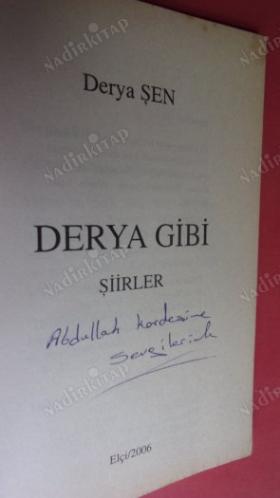 DERYA GİBİ ŞİİRLER .. İMZALI-