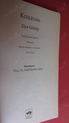 KIZILELMA .. Ziya Gökalp .. Şiirler .. İLK BASIM .