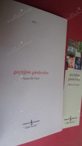 GEÇTİĞİM GÜNLERDEN - İlk basım ayraclı.