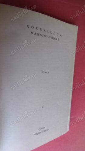 ÇOCUKLUĞUM GORKİ
