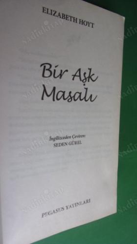 BİR AŞK MASALI (1. BASKI)